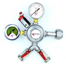 Pressure regulator 2-line СО2 Micro Matic
