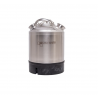 Reinigungsbehälter 9 L 3x Muffe, Edelstahl Micro Matic
