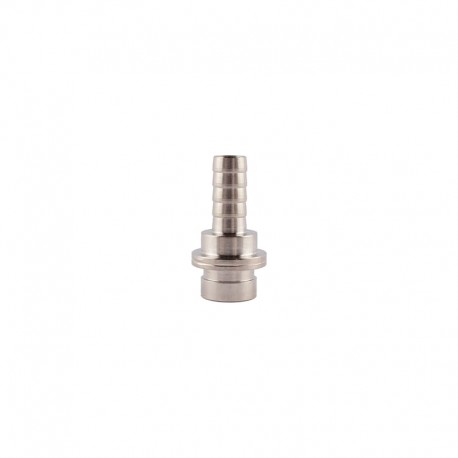 Tube connector straight 7 mm stainless steel Python