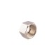 Hex nut 5/8" thread nickel-plate brass Python