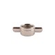 Wing nut 5/8" thread nickel-plate brass Python