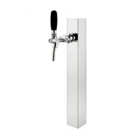 Bierschanksäule 1-lietig Edelstahl TOF