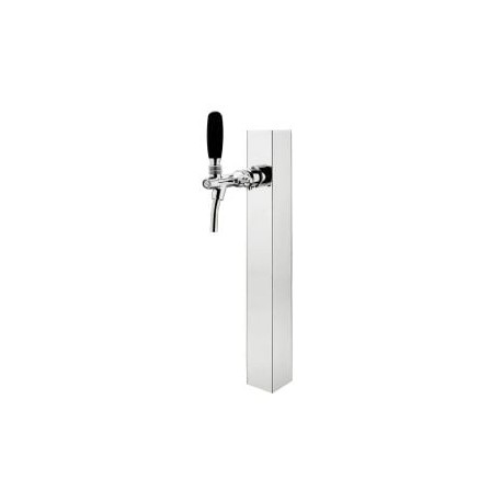 Bierschanksäule 1-lietig Edelstahl TOF